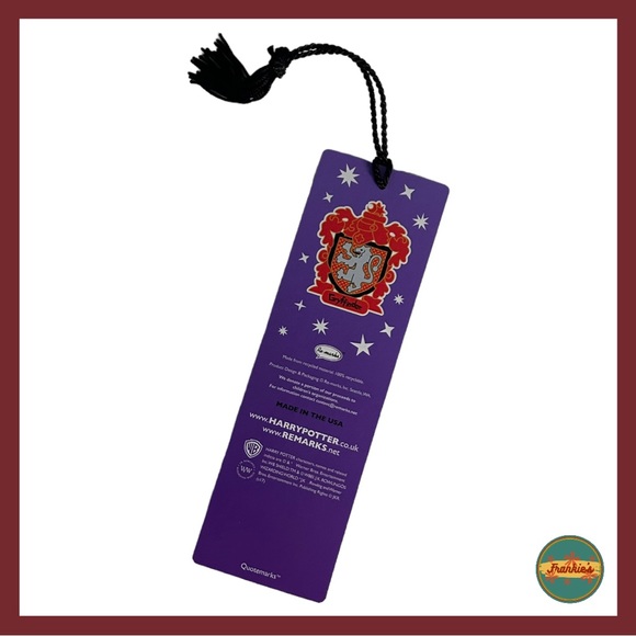 ✨Name Your Price Sale!✨ Harry Potter Quote Bookmark, Purple, Tassel Ron Weasley - Picture 4 of 6